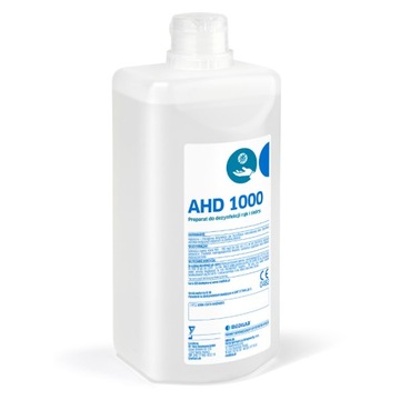 AHD 1000 PŁYN DO DEZYNFEKCJI RĄK I SKÓRY 500ML