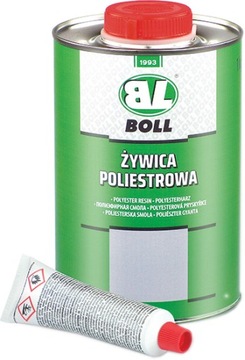 BOLL Żywica poliestrowa z utwardzaczem 1kg zestaw