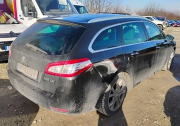 Peugeot 508 I 2012 Peugeot 508 2012r, 2.0 HDI. Lekko uszkodzony lewy przod. Jezdzi. 2.0, zdjęcie 3