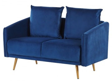 KANAPA SOFA 2 OSOBOWA WELUROWA SKANDYNAWSKA SALONU