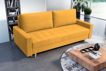 Kanapa sofa z funkcją spania rozkładana SIENA w stylu skandynawskim