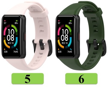 РЕМЕНЬ ДЛЯ HUAWEI BAND 6 HONOR BAND 6 ЦВЕТОВ