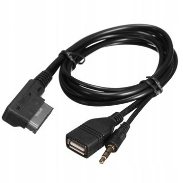 КАБЕЛЬ MMI USB AUX РАЗЪЕМ AMI MDI AUDI VW SKODA