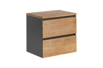 SZAFKA ŁAZIENKOWA POD UMYWALKĘ 60 CM MONAKO + BLAT