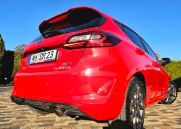 Ford Fiesta VIII Hatchback Facelifting 1.0 EcoBoost 125KM 2023 Ford Fiesta Automat, Hybryda,Niski przebieg, ze Szwajcarii Benzyna 125KM, zdjęcie 37