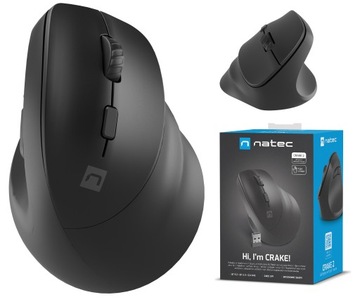 MYSZ ERGONOMICZNA NATEC CRAKE 2 BEZPRZEWODOWA OUTLET