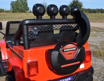 MEGA JEEP SUNSHINE, 4X4 ПРИВОД, 2X12V, МЕДЛЕННЫЙ СТАРТ/