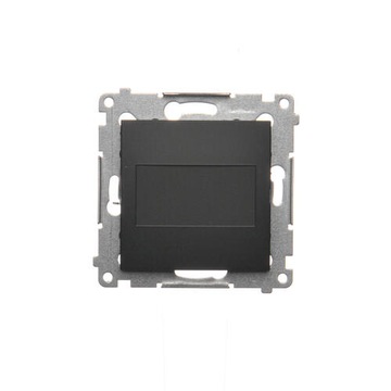 KONTAKT SIMON 54 ZAŚLEPKA RAMKI CZARNY MAT