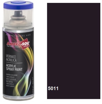 Uni. lakier akrylowy 400ml GRANATOWY STAL. RAL5011