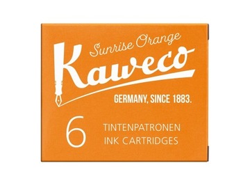 Naboje Kaweco Sunrise Orange