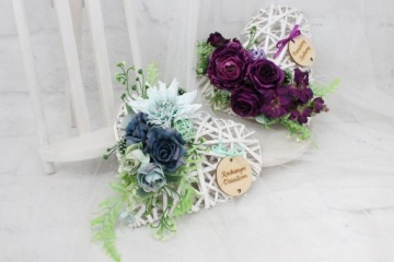 Головной убор для кладбища Букет цветов HEART для мемориала на могиле