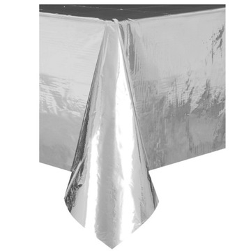 БЕЛАЯ СКАТЕРТЬ НА ДЕНЬ РОЖДЕНИЯ С ЗОЛОТЫМИ ЗВЕЗДАМИ