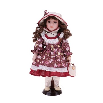 Jednoczęściową porcelanową lalkę Lalka 30