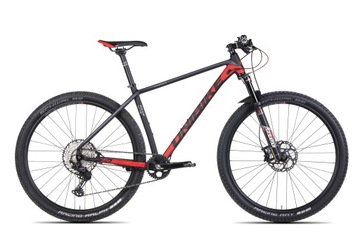 UNIBIKE EXPERT 29 CZARNO-CZERWONY RAMA 17