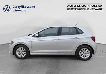 Volkswagen Polo VI Hatchback 5d 1.0 TSI 115KM 2019 Volkswagen Polo 115 Km 6 biegow, Highline, Czujniki parkowania, Bezwypadko, zdjęcie 2