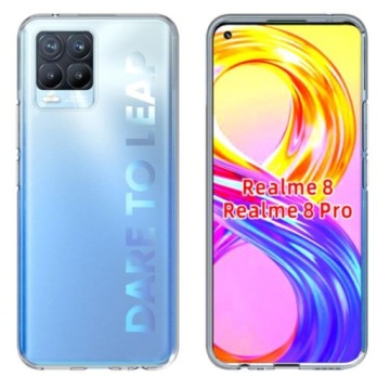 ETUI GUMA CASE 1Mmm для Realme 8 4G / 8 Pro прозрачный