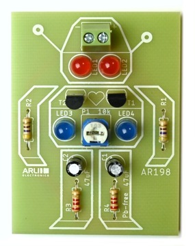Набор для обучения пайке, инструкция, 10 комплектов, ПОДАРОК