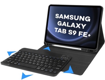 ЧЕХОЛ С КЛАВИАТУРОЙ ДЛЯ SAMSUNG GALAXY TAB S9 FE+ 12,4