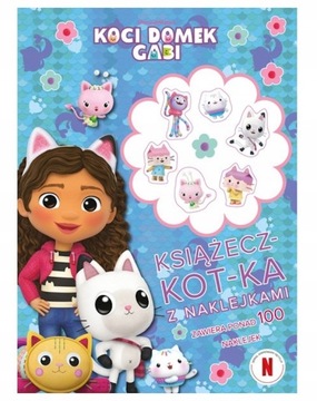 797238 KOCI DOMEK GABI KSIĄŻECZ-KOT-KA Z NAKLEJKAMI