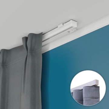 Szyna sufitowa aluminiowa MS 75 cm pojedyncza