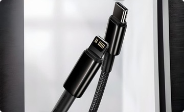 КАБЕЛЬ BASEUS USB-C КАБЕЛЬ БЫСТРОЙ ЗАРЯДКИ ДЛЯ LIGHTNING IPHONE PD 20ВТ 1М