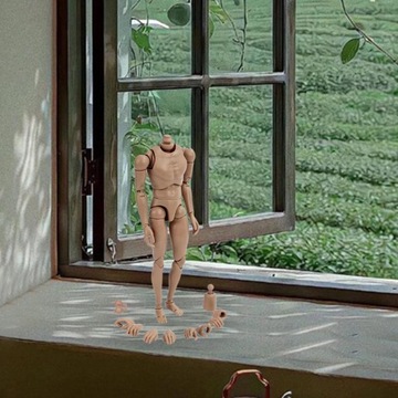 1/6 skala szerokość ramion lalka płci męskiej, figurka lalka zabawki dla