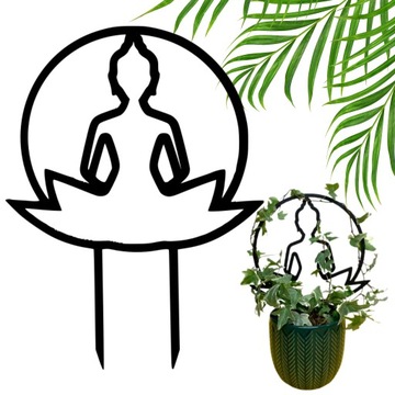 Podpórki do kwiatów roślin podpórka podpora pergola BUDDA L - 40cm