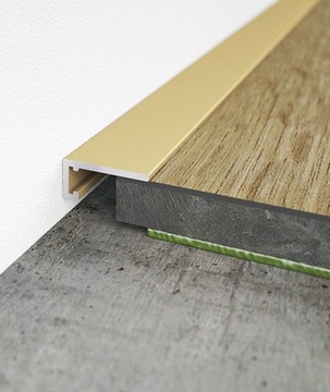 Minileiste listwa przypodłogowa 16 mm 2 m gold