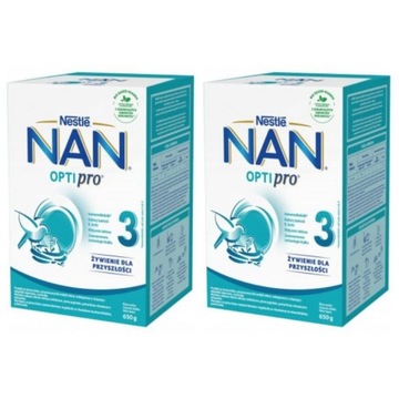 Nestle NAN Optipro 3 Mleko Modyfikowane 650 g