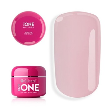 Silcare Base One UV Gel Żel budujący Cover Medium 50g