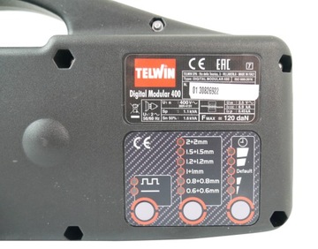 ЦИФРОВОЙ МОДУЛЬНЫЙ аппарат для силовой сварки, 400 В, 13 кВт, аппарат для точечной сварки TELWIN