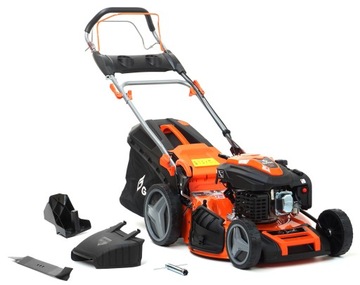 Kosiarka spalinowa Gatec z napędem / 51 cm, 200 cm3, 4w1, żeliwna tuleja