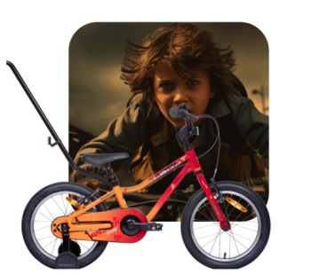 ДЕТСКИЙ ВЕЛОСИПЕД 12 ДЮЙМОВ АЛЮМИНИЕВЫЙ ВЕЛОСИПЕД ОЧЕНЬ ЛЕГКИЙ + КОЛЕСА БЕСПЛАТНО