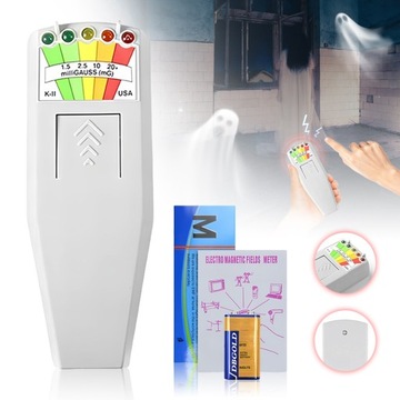 MIERNIK GAUSSA POLA ELEKTROMAGNETYCZNEGO EMF K2 Pesymistyczny + Baterie