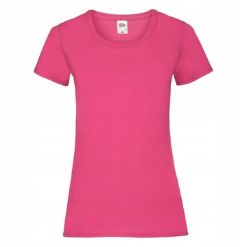 KOSZULKA DAMSKA T-SHIRT FRUIT OF THE LOOM FUKS L