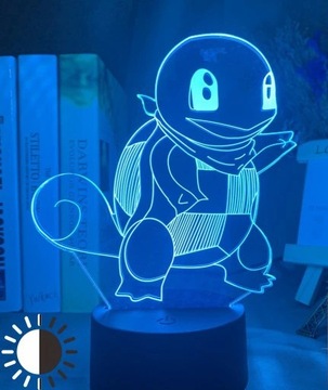 LAMPKA NOCNA PROJEKTOR 3D LED KOPARKA 7KOLORÓW