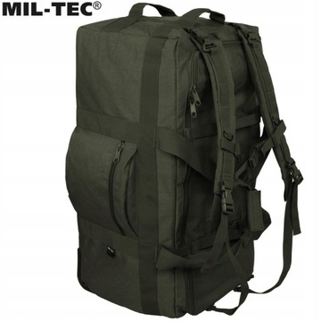 Torba wojskowa na kółkach plecak 2w1 Mil-Tec Combat Duffle Bag 118l Zielona