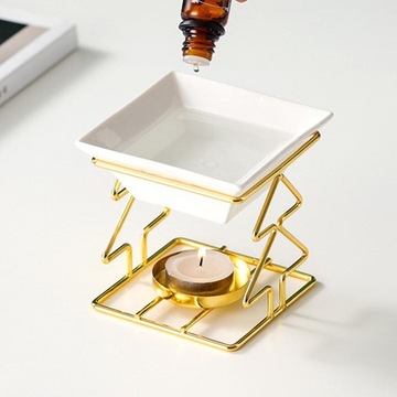 150 мл горелка для эфирного масла, подогреватель воска, подсвечник с ароматом золота