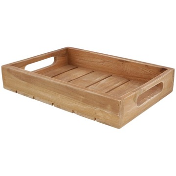 Taca z drewna tekowego patera 26 x 18 x 4,5