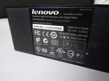 Репликатор LENOVO M01060 USB/DVI 5xUSB ORG