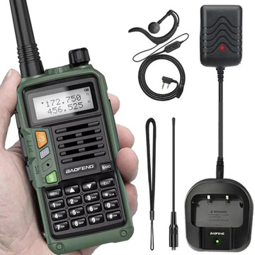 10 Вт UV-S9 PLUS UHF VHF КОРОТКОВОЛНОВЫЕ С ФУНКЦИЕЙ СИГНАЛИЗАЦИИ