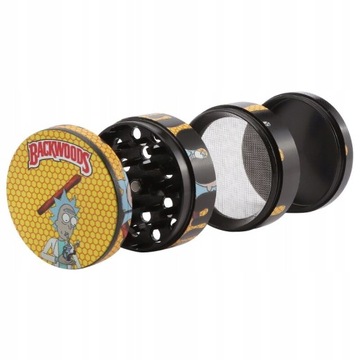 4-слойная измельчитель табака для сухой травы из цинкового сплава