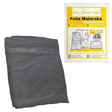 FOLIA MALARSKA STANDARD PLUS 4x5m BLUE DOLPHIN