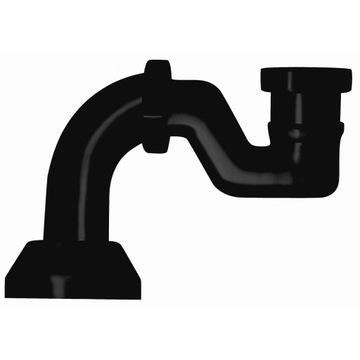 Слив для ванны Новотерм EMP SWCZ, черный