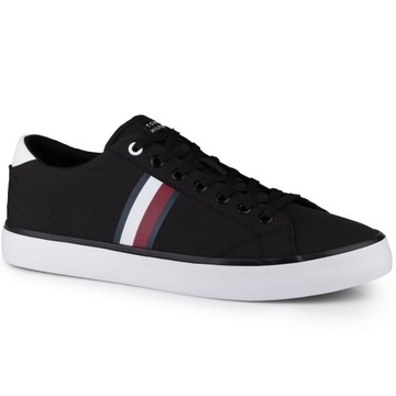 Buty trampki Tommy Hilfiger TH VULC LOW STRIPES MESH