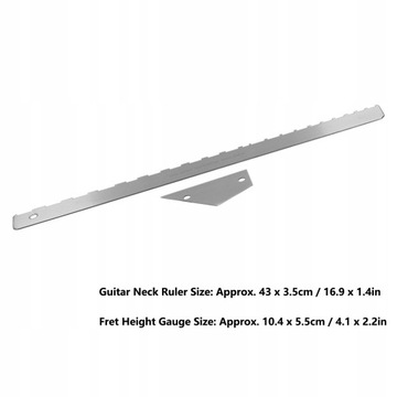 ЛИнейка для грифа гитары с линейкой с прямым краем