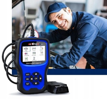 Интерфейс диагностического тестера AUTOPHIX VAG 9610
