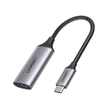 Адаптер Ugreen USB-C — HDMI 4K 60 Гц, серый