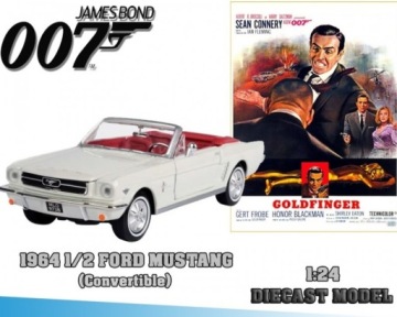МУСТАНГ 1/2 1964 Джеймс Бонд 1:24 Motormax 79852