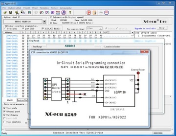 Драйвер SPI ICSP-адаптер KB901x/KB9022 для TL866x